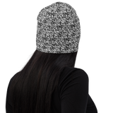 razel™ Face QR Code Motif Beanie