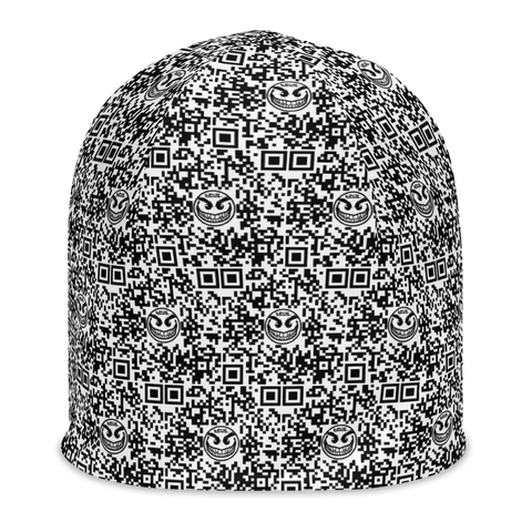 razel™ Face QR Code Motif Beanie