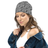 razel™ Face QR Code Motif Beanie