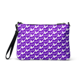 razel™ Purple Hearted Motif Satchel