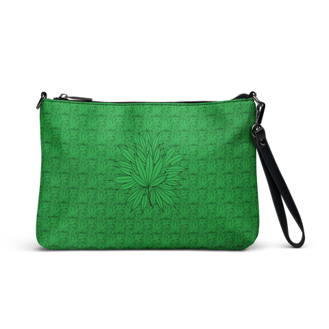 Marijuana Tree Star Motif Satchel