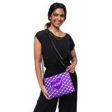 razel™ Purple Hearted Motif Satchel