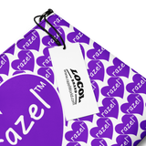 razel™ Purple Hearted Motif Satchel