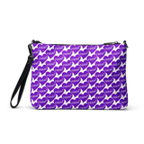 razel™ Purple Hearted Motif Satchel