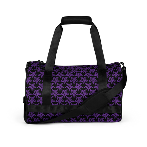 Purp Gang Rock Star Motif Gym Bag