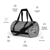 razel™ Face QR Code Motif Gym Bag