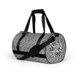 razel™ Face QR Code Motif Gym Bag