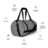 razel™ Face QR Code Motif Gym Bag