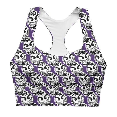 razel™ Gang Drip Face Motif Crop Top