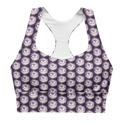 Thousand Eyes of razel™ Motif Crop Top