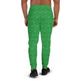 Marijuana Tree Star Motif Men's Joggers