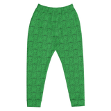 Marijuana Tree Star Motif Men's Joggers