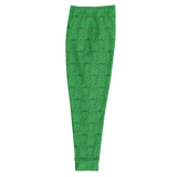 Marijuana Tree Star Motif Men's Joggers