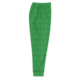 Marijuana Tree Star Motif Men's Joggers