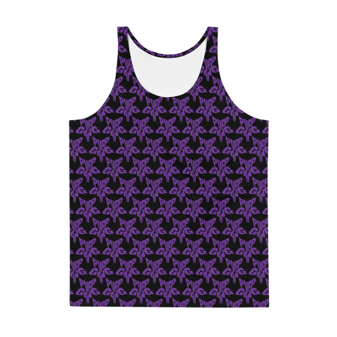 Purp Gang Rock Star Motif Men's Tank Top