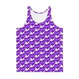 razel™ Purple Hearted Motif Men's Tank Top