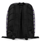 razel™ Gang Drip Face Motif Minimalist Backpack