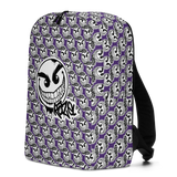 razel™ Gang Drip Face Motif Minimalist Backpack