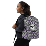 razel™ Gang Drip Face Motif Minimalist Backpack