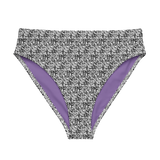 razel™ Face QR Code Motif High-Waisted Bikini Bottom