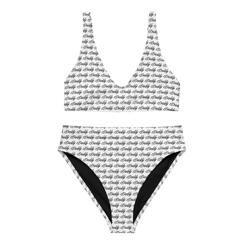 zDaddy Motif Padded Two-Pieces Bikini