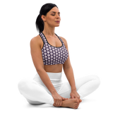 Thousand Eyes of razel™ Motif Sports Bra