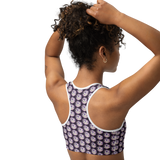 Thousand Eyes of razel™ Motif Sports Bra