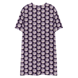 Thousand Eyes of razel™ Motif T-shirt Dress