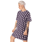 Thousand Eyes of razel™ Motif T-shirt Dress