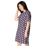 Thousand Eyes of razel™ Motif T-shirt Dress