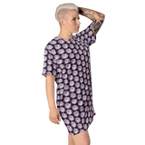 Thousand Eyes of razel™ Motif T-shirt Dress