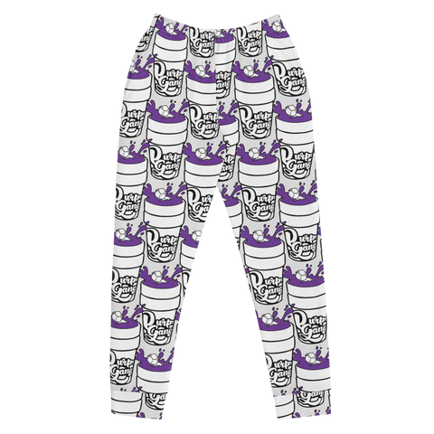 Purp Gang Double Cup Motif Women's Joggers