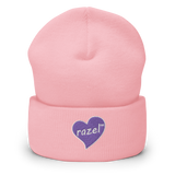 razel™ Purple Hearted Beanie