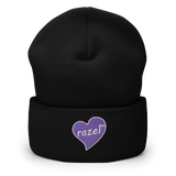 razel™ Purple Hearted Beanie