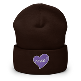 razel™ Purple Hearted Beanie