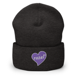 razel™ Purple Hearted Beanie
