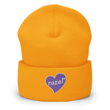 razel™ Purple Hearted Beanie