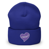 razel™ Purple Hearted Beanie