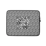 razel™ Face QR Code Motif Laptop Sleeve