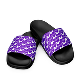 razel™ Purple Hearted Motif Slides