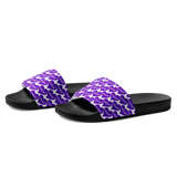 razel™ Purple Hearted Motif Slides