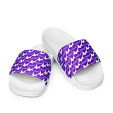 razel™ Purple Hearted Motif Slides