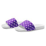razel™ Purple Hearted Motif Slides
