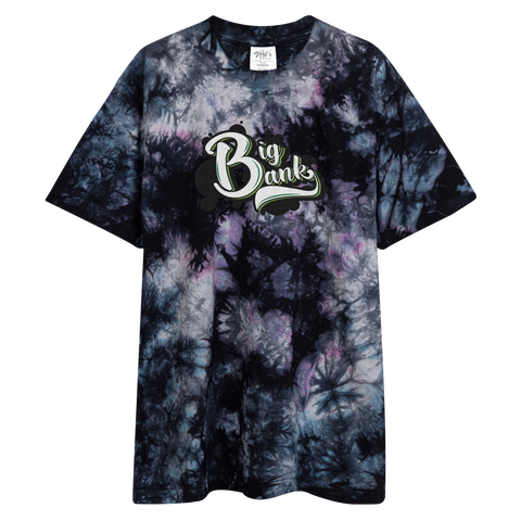 Big Bank Oversized Tye-Dye T-Shirt