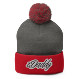 zDaddy Pom-Pom Beanie