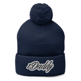 zDaddy Pom-Pom Beanie
