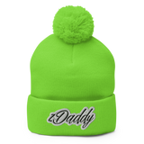 zDaddy Pom-Pom Beanie
