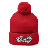 zDaddy Pom-Pom Beanie