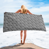 razel™ Face QR Code Motif Towel