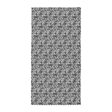 razel™ Face QR Code Motif Towel